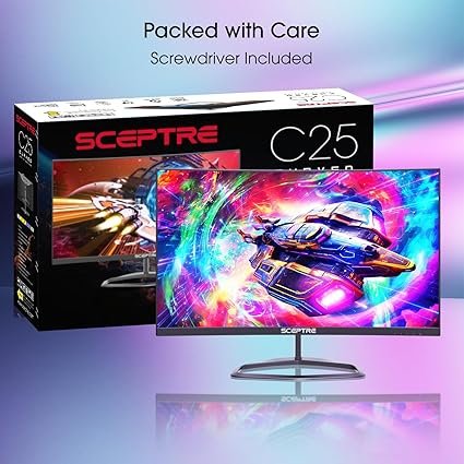 Sceptre Monitor curvo